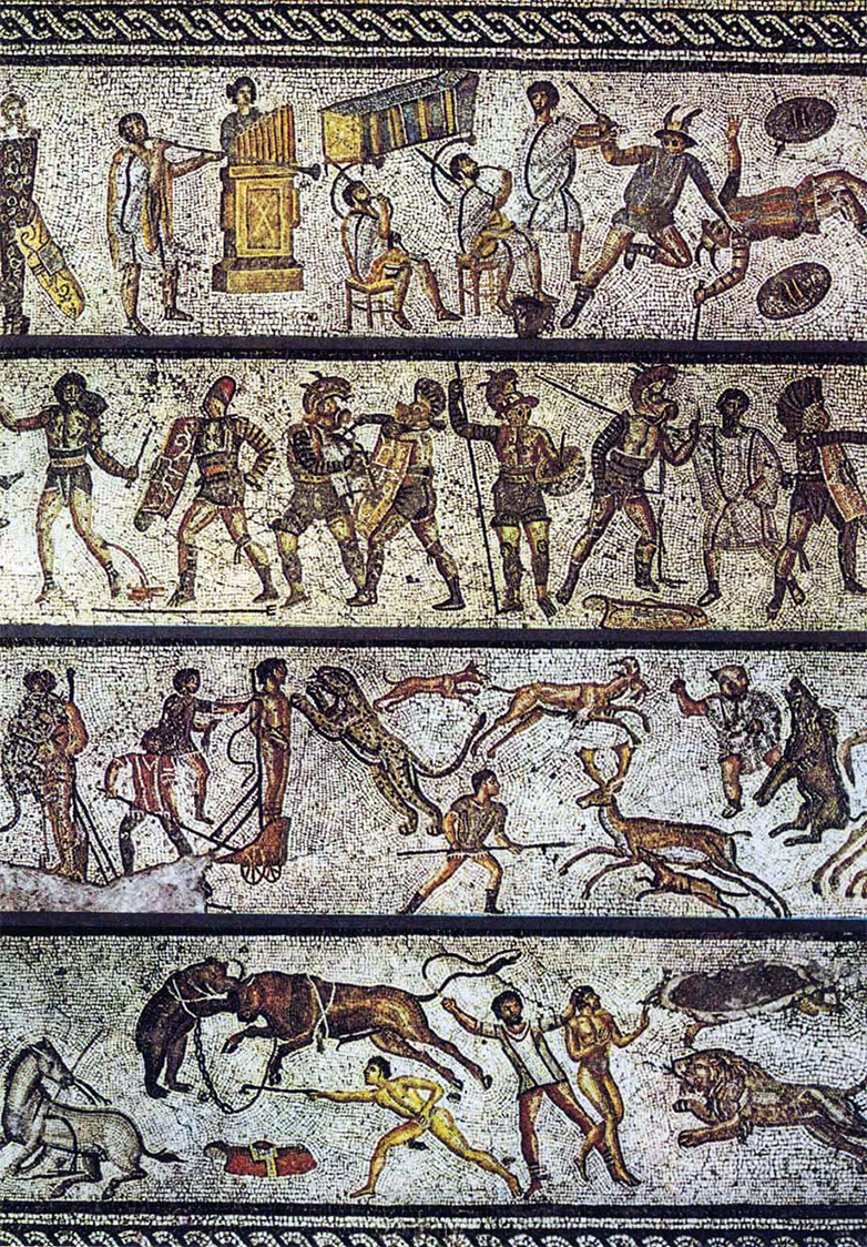 Mosaic, Zliten, Libya