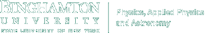 Binghamton University, State University of New York - Physics
