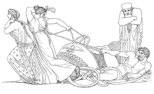 Atossa's dream (Flaxman)

