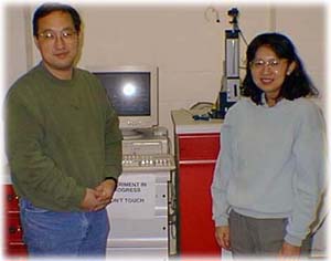 Prof. M. Suzuki (left) and Dr. 
Itsuko S. Suzuki (right) 